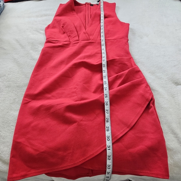 Lulus Cocktail Hour Red Wrap Dress - Picture 10 of 14